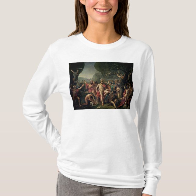Leonidas på Thermopylae, 480 BC, 1814 T Shirt (Framsida)