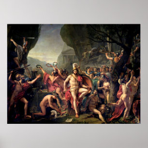 Leonidas vid Thermopylae Poster