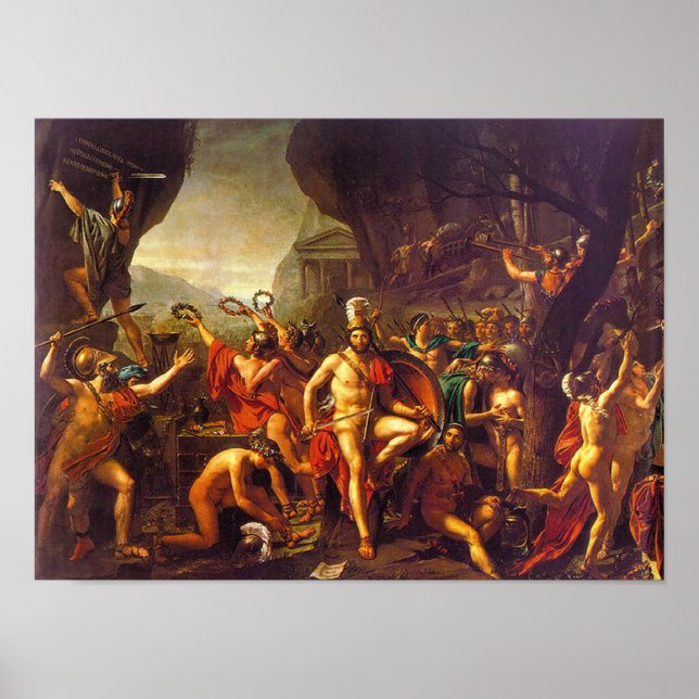 Leonidas vid Thermopylae Poster (Framsidan)