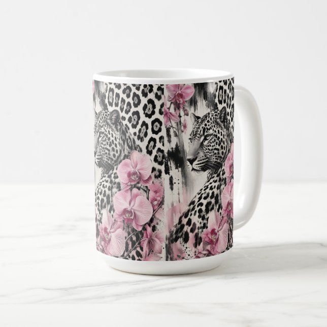 LeoOrchid Love Kaffemugg (Framsida höger)