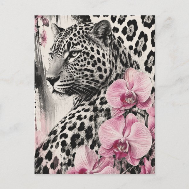 LeoOrchid Love Vykort (Framsida)