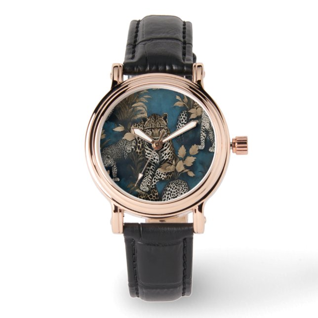 leopaed Watch Armbandsur (Framsida)