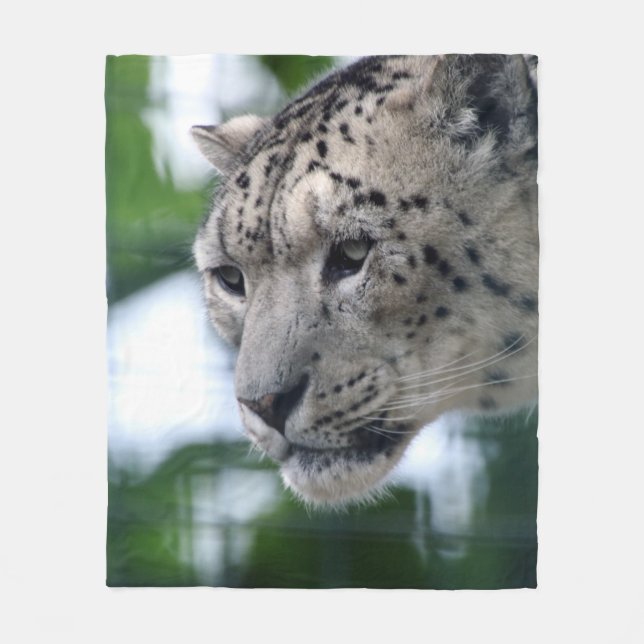 Leopard 003 fleecefilt (Framsidan)