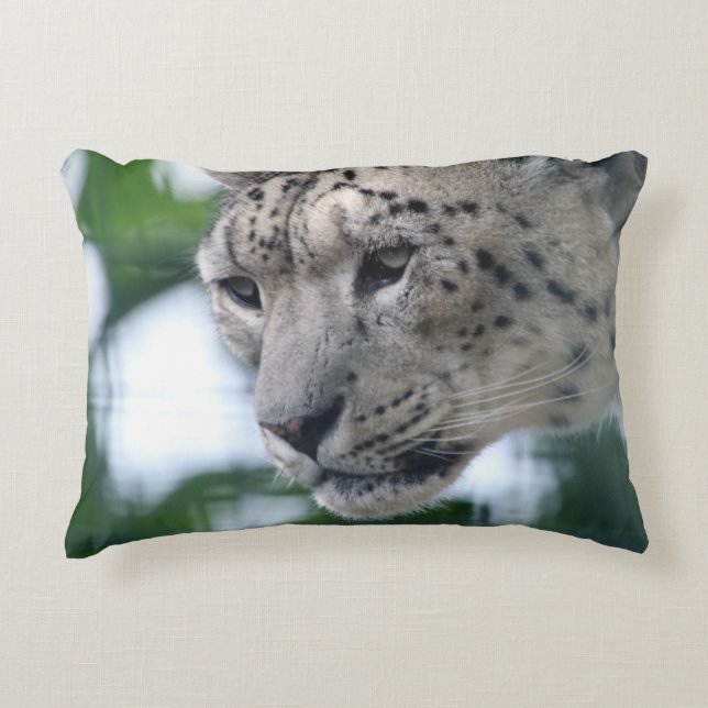Leopard 003 prydnadskudde (Framsidan)