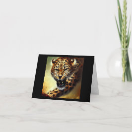 Leopard (10) Vild katt Kort