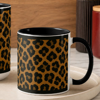 "LEOPARD" 11 OZ. Kaffe Mugg