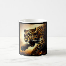 Leopard (11) Vild katt Kaffemugg