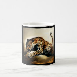 Leopard (12) Vild katt Kaffemugg