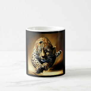 Leopard (13) Vild katt Kaffemugg