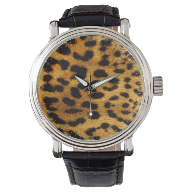 Leopard 2, bevakning och talalternativ armbandsur (Framsida)