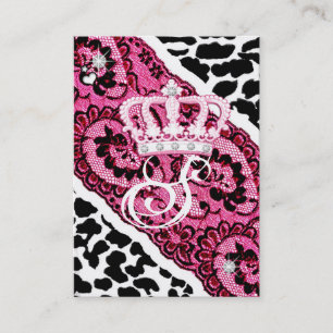Leopard 311-Lacy & Tiara Visitkort