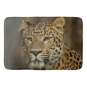 Leopard Älskare Art Badrumsmatta