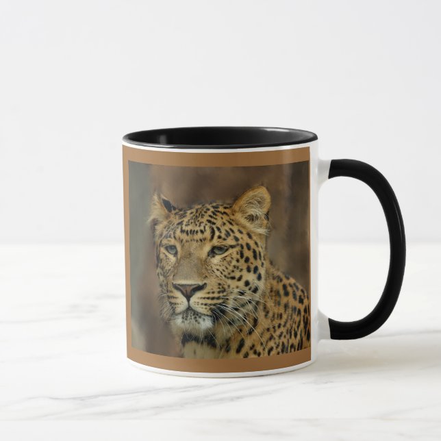 Leopard Älskare Art Mugg (Höger)
