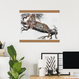 Leopard Älskare Poster