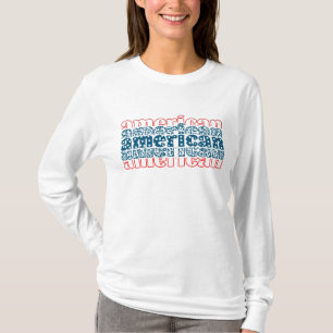 Leopard American 4:e juli Patriotic T Shirt