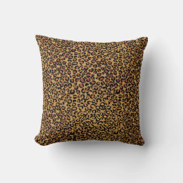 Leopard Animal Black Honung Guld Bronze African Kudde