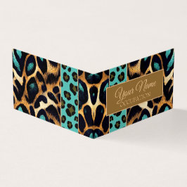 LEOPARD Animal Print - Affärskort Visitkort