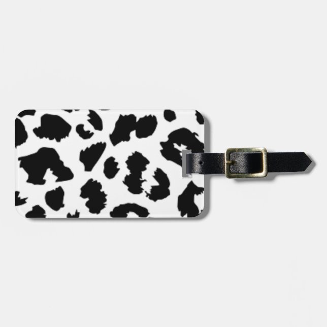 LEOPARD ANIMAL PRINT BAGAGEBRICKA (Horisontell Framsida)