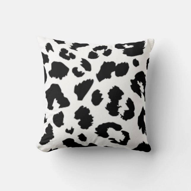 LEOPARD ANIMAL PRINT KUDDE (Framsida)