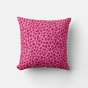 Leopard Animal Print Retro Glam y2k Aesthetic Rosa Kudde