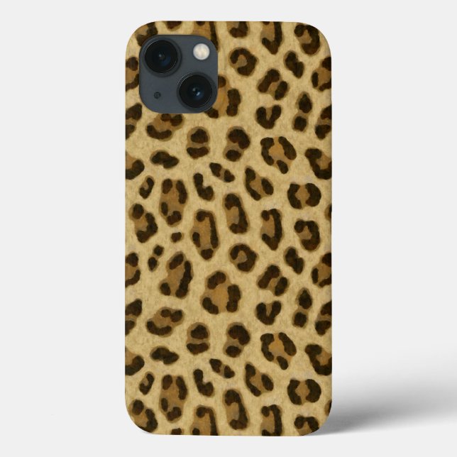Leopard Animal Print Skin Mönster (Baksida)