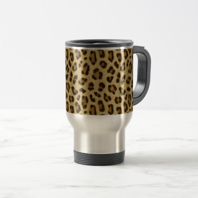 Leopard Animal Print Skin Mönster Resemugg (Framsida höger)