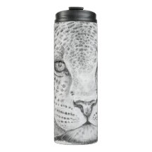 Leopard Ansikte Thermal Tumbler