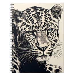 Leopard anteckningsbok journal
