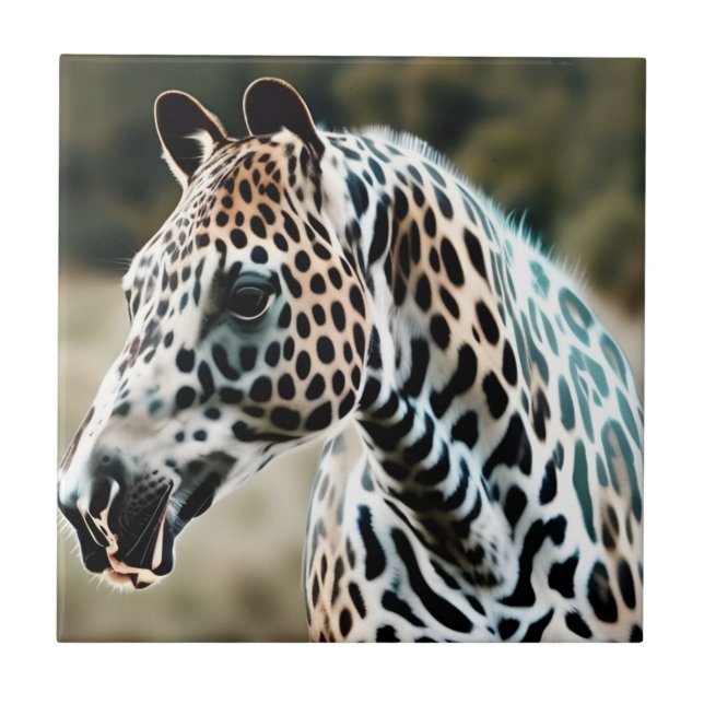 Leopard Appaloosa Ceramic Tile Kakelplatta (Framsidan)