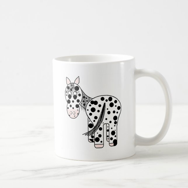 Leopard Appaloosa Kaffemugg (Höger)