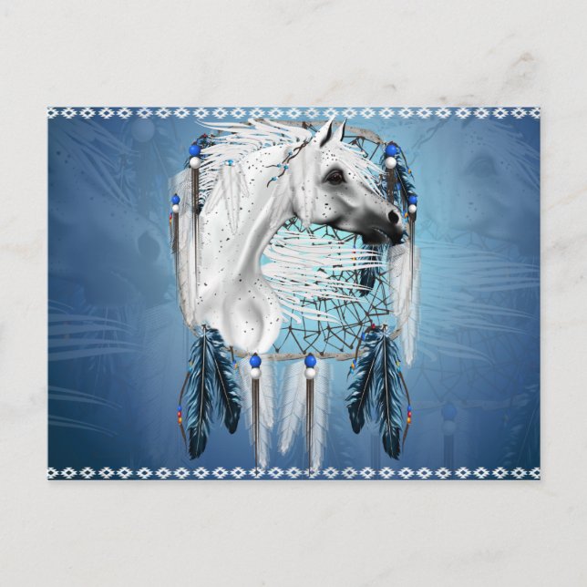 Leopard Appy Dream Catcher vykort (Framsida)