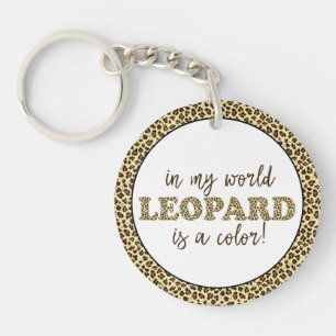 Leopard är en färg-Roligt Leopard-Mode-offert