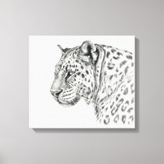 Leopard av Svetlana Ledneva-Schukina G013 Canvastryck