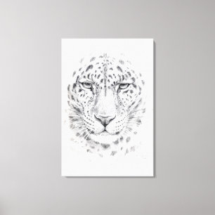 Leopard av Svetlana Ledneva-Schukina G028 Canvastryck