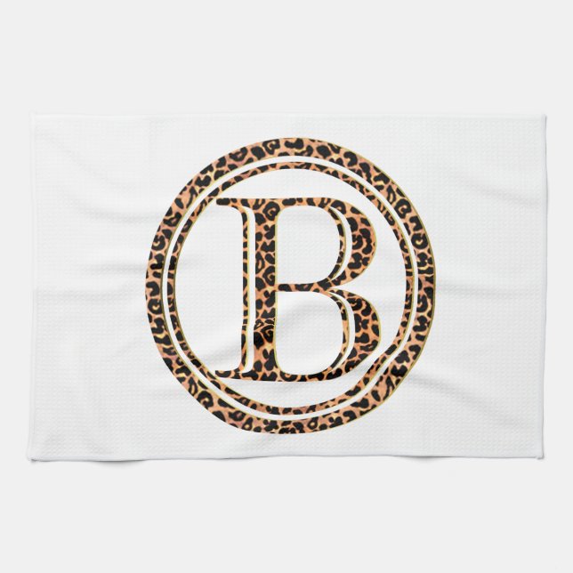 leopard B Kökshandduk (Horisontell)