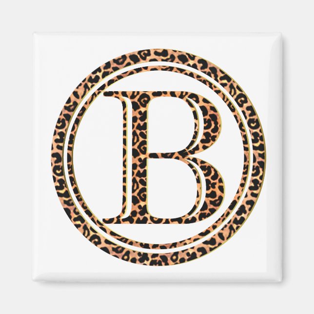 leopard B Magnet (Framsidan)