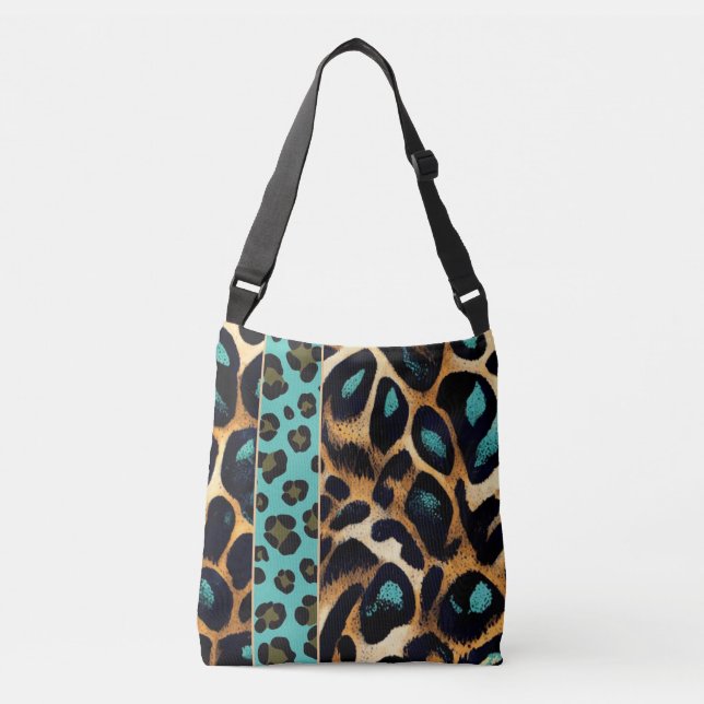 LEOPARD - Bag, Crossbody Bag Axelväska (Framsida)