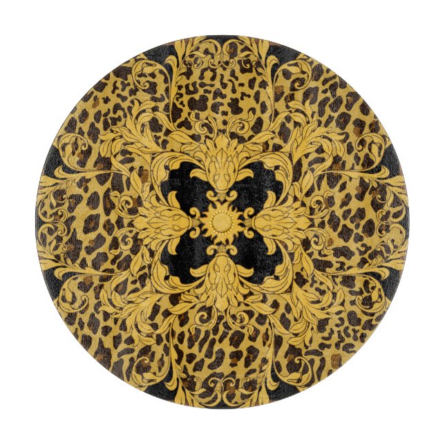 Leopard Baroque, Ornate Animal Print (Framsidan)