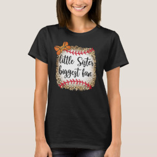Leopard Basketball Little Sister Biggest Fläkt Gam T Shirt