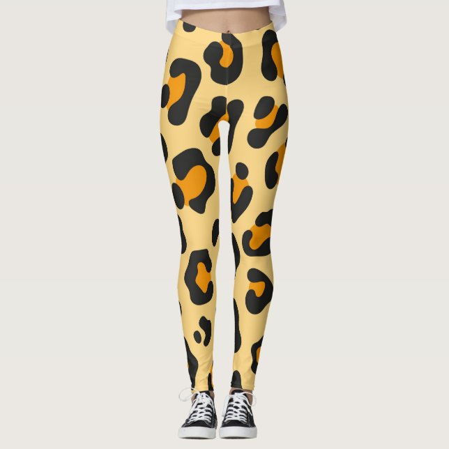 Leopard Ben Leggings (Framsida)