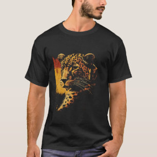 Leopard Big Cat Wildlife Animal Lover Gift T Shirt