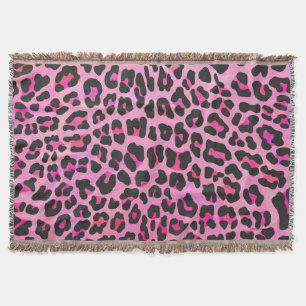 Leopard Black and Shock rosa Print Mysfilt