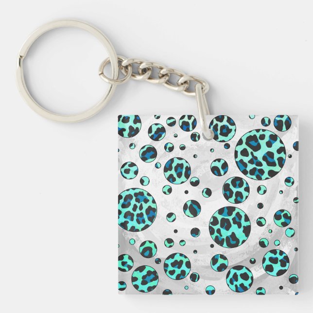 Leopard Black and Teal Print (Framsidan)