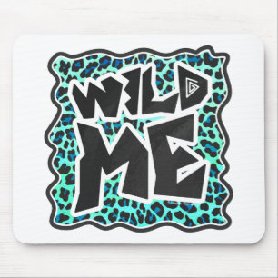 Leopard Black and Teal Print Musmatta