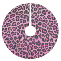 Leopard Black och Shock rosa Print