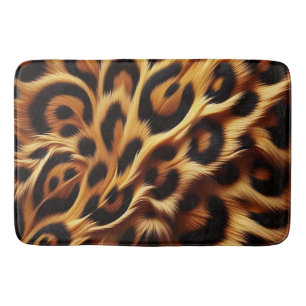 Leopard Bliss: Fet Prints, Mysigt Nights Badrumsmatta