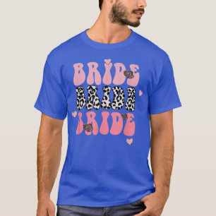 Leopard Brud Bröllopsdusch Brud Att Vara Sjungbrud T Shirt