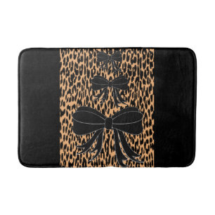 leopard buckmat badrumsmatta
