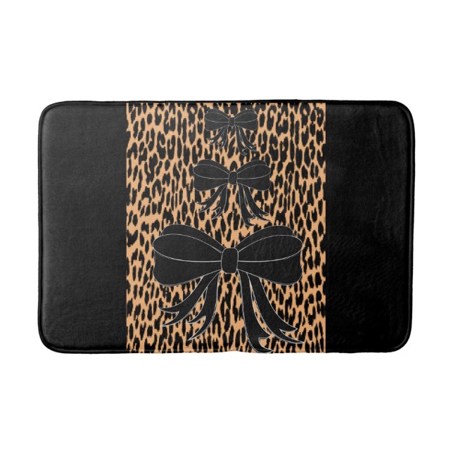 leopard buckmat badrumsmatta (Framsidan)