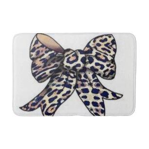 leopard buckmat badrumsmatta